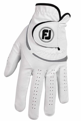 FootJoy WeatherSof 24 guante de golf para hombre, blanco