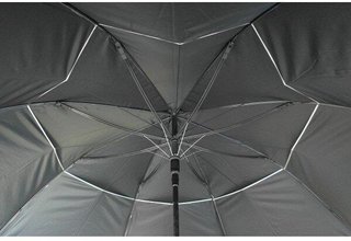 Sun Mountain H2NO 30SPF paraguas 68", negro