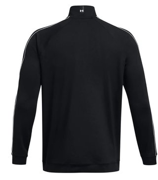 Under Armour Storm Midlayer 1/2 Zip sudadera de hombre, negro/blanco