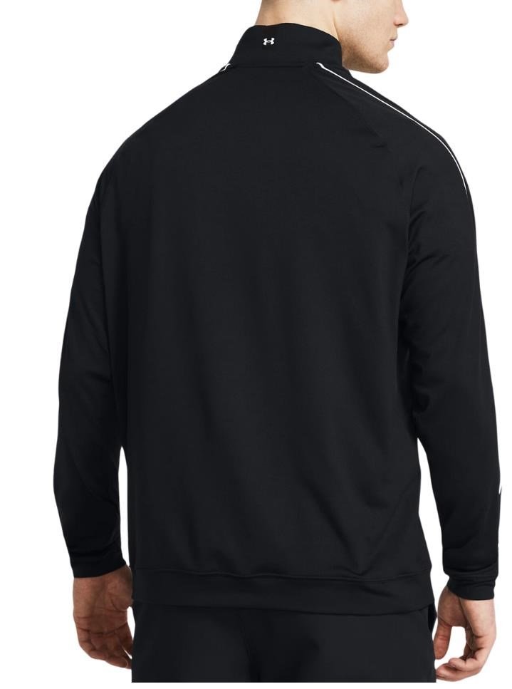 Under Armour Storm Midlayer 1/2 Zip sudadera de hombre, negro/blanco