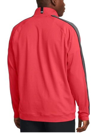Under Armour Storm Midlayer 1/2 Zip sudadera de hombre, red slstice/castelrock