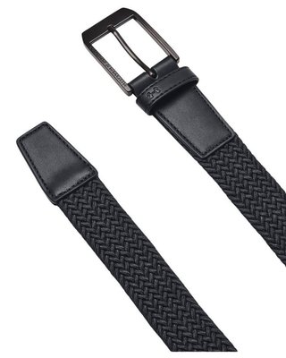 Under Armour Braided cinturón de hombre, negro