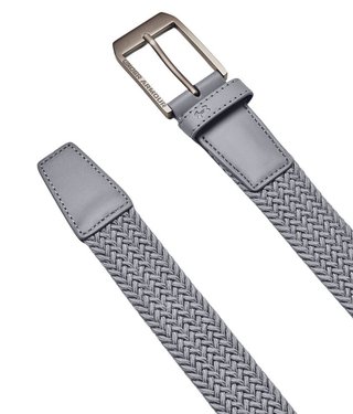 Under Armour Braided cinturón para hombre, steel