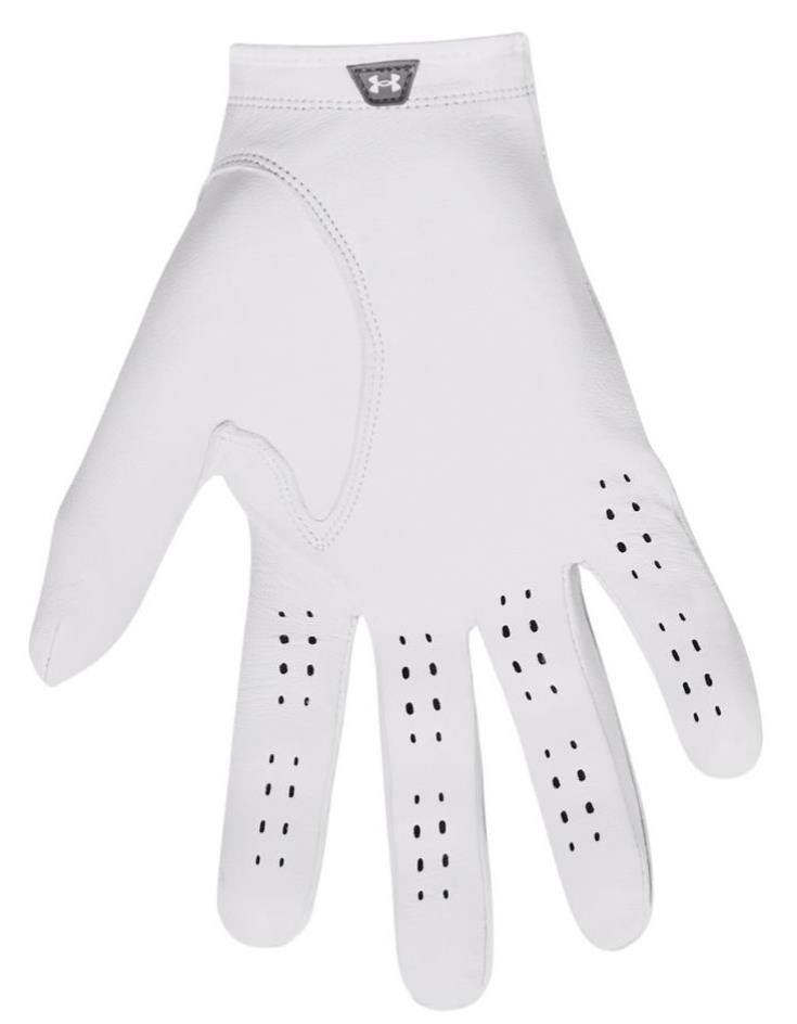 Under Armour Tour guante de golf para hombre 2024, blanco/gris