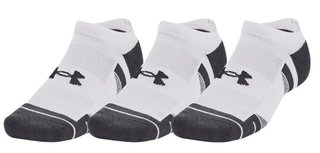 Under Armour Performance Tech calcetines unisex (3 pares), blanco/gris