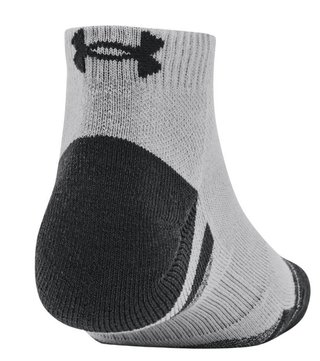 Under Armour Performance Tech calcetines unisex (3 pares), gris/blanco