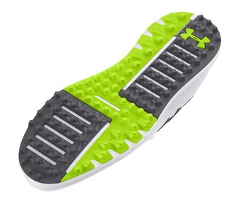 Under Armour Drive Fade SL zapatos de golf para hombre, blanco/gris titán