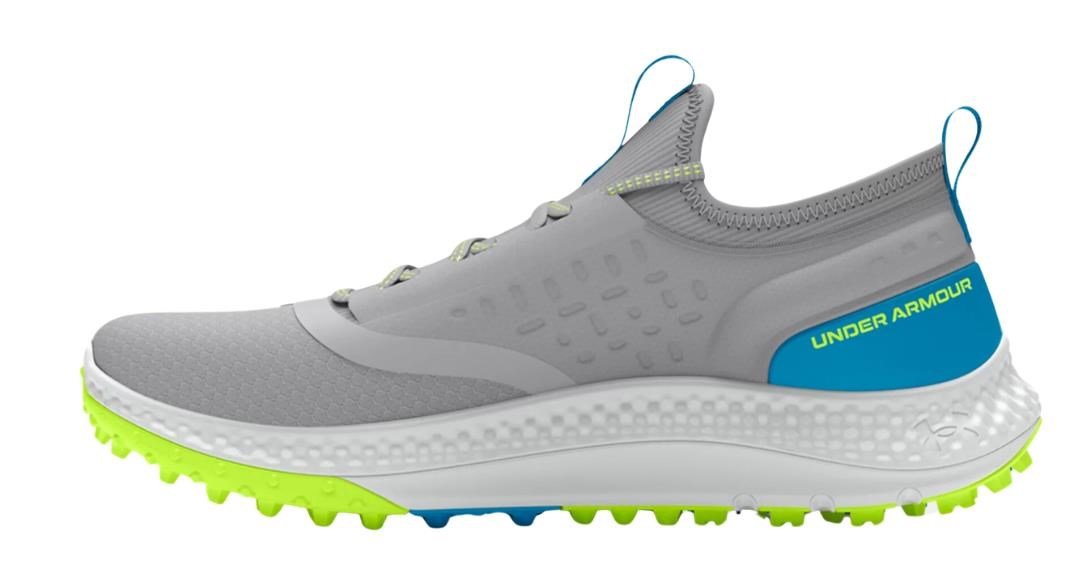Under Armour GS Charged Phantom SL zapatillas de golf junior, mod gray/capri