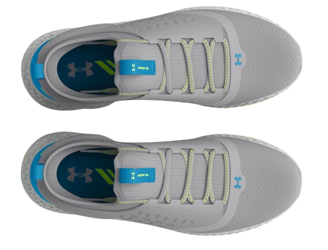 Under Armour GS Charged Phantom SL zapatillas de golf junior, mod gray/capri