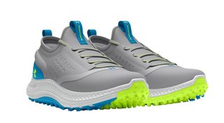 Under Armour GS Charged Phantom SL zapatillas de golf junior, mod gray/capri