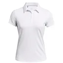 Under Armour Playoff polo de mujer, blanco