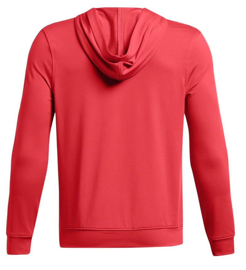Under Armour Playoff junior sudadera con capucha, red solstice/black
