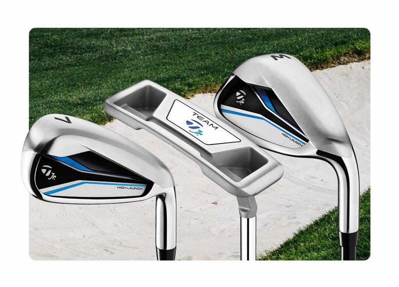 TaylorMade Team S1 5PC set de golf junior, grafito