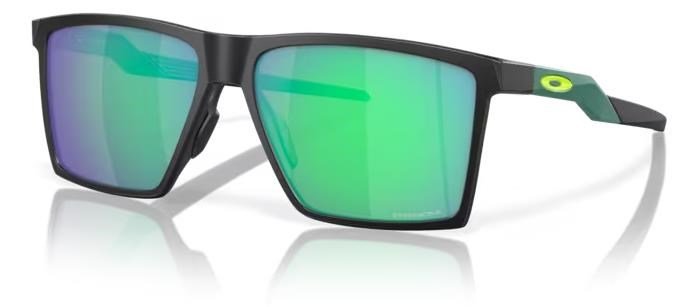 Oakley Futurity Sun gafas de sol, Prizm Jade Lenses/Satin Black Frame