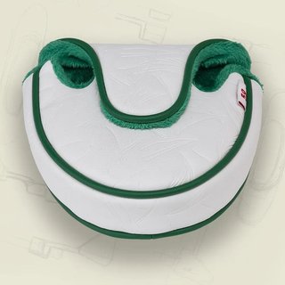 PING Golf Ping Looper Mallet Putter Headcover, blanco/verde