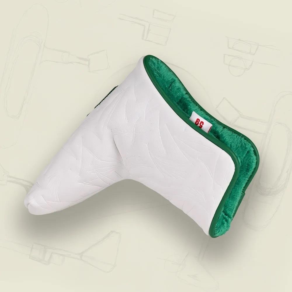 PING Golf Ping Looper Blade Putter Headcover, blanco/verde