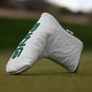 PING Golf Ping Looper Blade Putter Headcover, blanco/verde