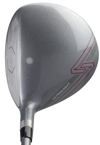 U.S. Kids Golf UL7-39 (99cm) W30 3-Club junior set de golf + bolsa de transporte, negro/rojo