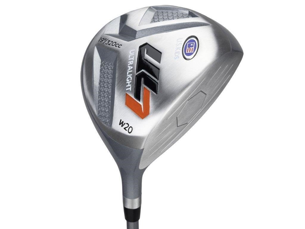 U.S. Kids Golf UL7-51 (130cm) 5-Club junior set de golf + stand bag, negro/naranja