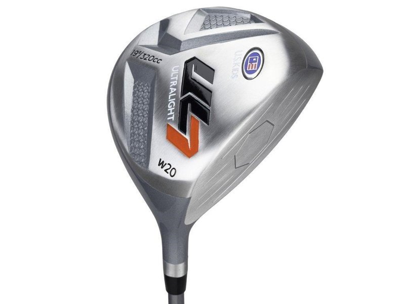 U.S. Kids Golf UL7-51 (130cm) 5-Club junior set de golf + stand bag, negro/naranja