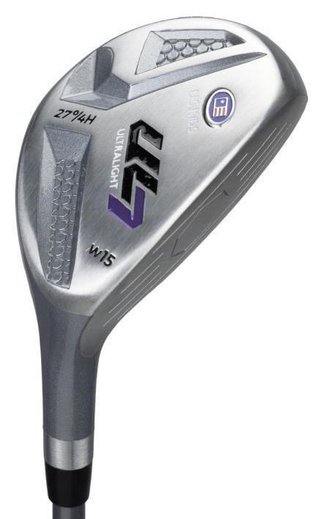 U.S. Kids Golf UL7-54 (137cm) W15 5-Club junior set de golf + stand bag, negro/morado