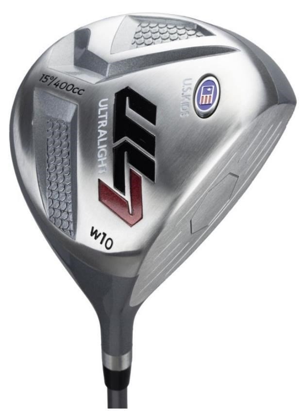 U.S. Kids Golf UL7-60 (152cm) W10 5-Club junior set de golf + stand bag, negro/granate