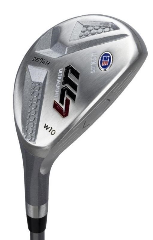 U.S. Kids Golf UL7-60 (152cm) W10 5-Club junior set de golf + stand bag, negro/granate