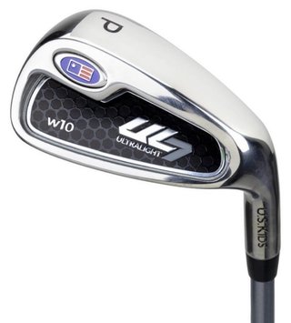 U.S. Kids Golf UL7-60 (152cm) W10 5-Club junior set de golf + stand bag, negro/granate