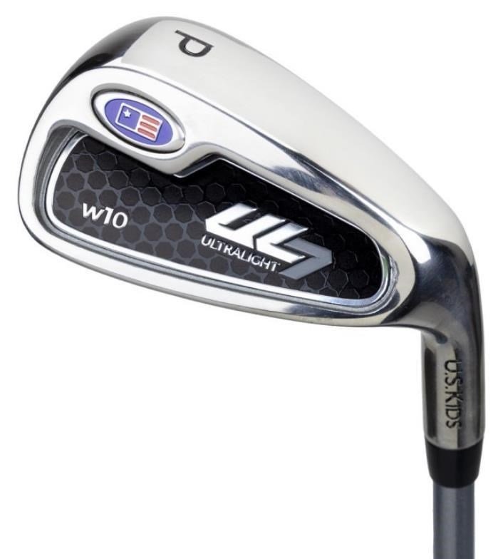 U.S. Kids Golf UL7-60 (152cm) W10 5-Club junior set de golf + stand bag, negro/granate