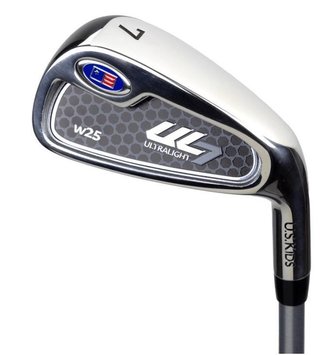 U.S. Kids Golf UL7-45 (114cm) W25 hierros junior, grafito