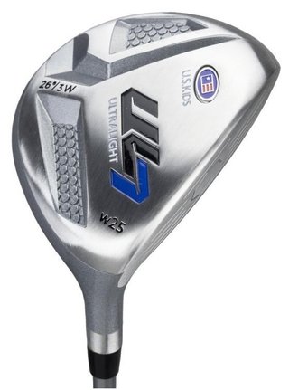 U.S. Kids Golf UL7-45 (114cm) W25 4-Club junior set de golf + stand bag, negro/azul