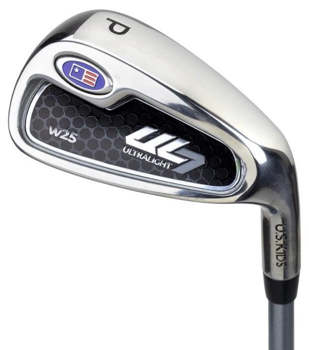 U.S. Kids Golf UL7-45 (114cm) W25 4-Club junior set de golf + stand bag, negro/azul