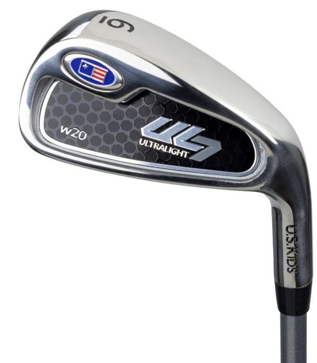 U.S. Kids Golf UL7-48 (122cm) W20 hierros junior, grafito