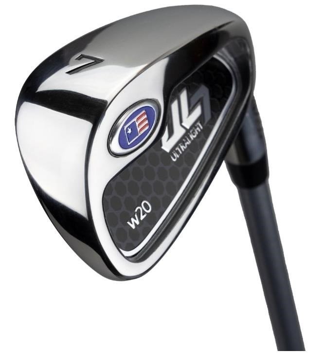 U.S. Kids Golf UL7-48 (122cm) W20 5-Club junior set de golf + stand bag, marino/rojo/blanco