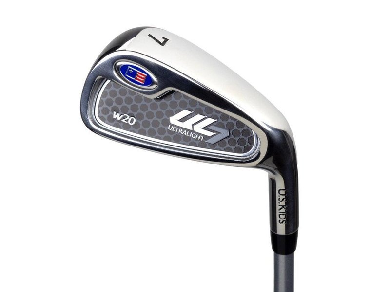 U.S. Kids Golf UL7-51 (130cm) W20 hierros junior, grafito