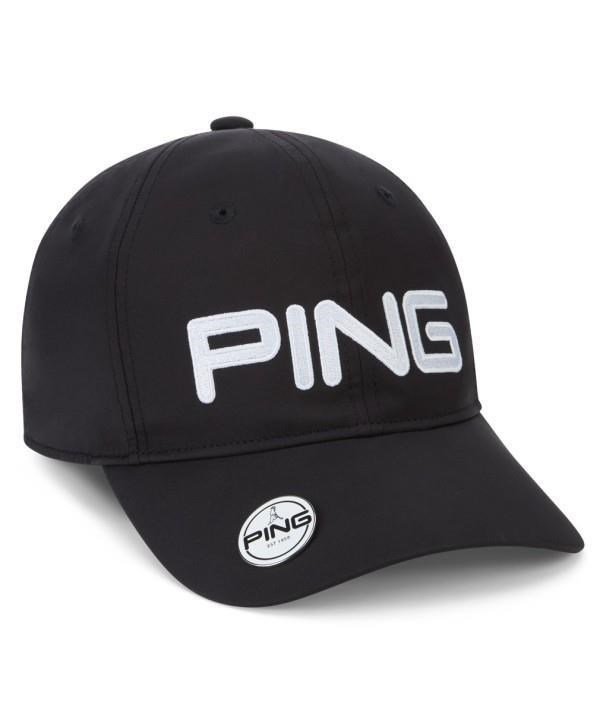 PING Ball Marker gorra de hombre, negra