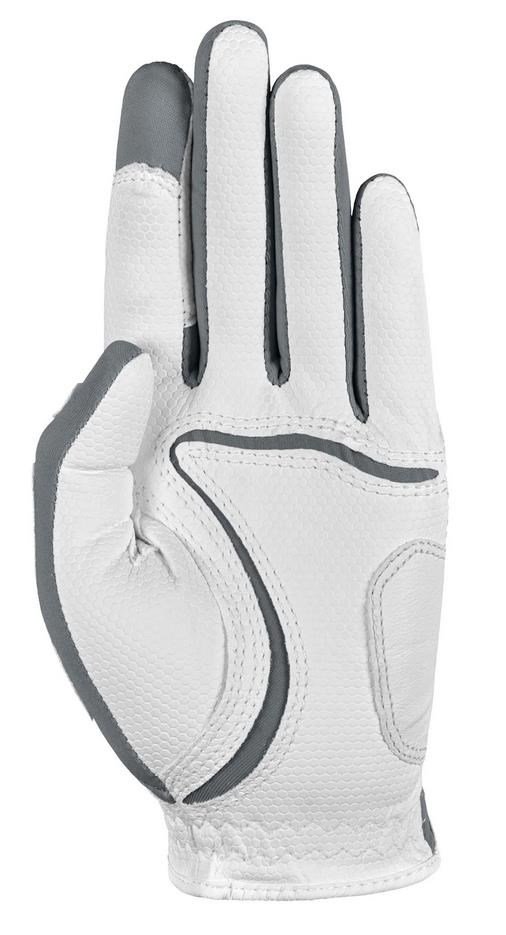 Zoom Zoom Weather guante de golf para hombre, blanco/plata