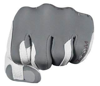 Zoom Zoom Weather guante de golf para hombre, blanco/plata