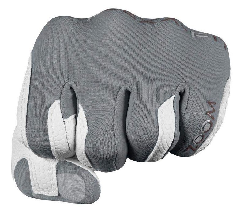 Zoom Zoom Weather guante de golf para hombre, blanco/plata