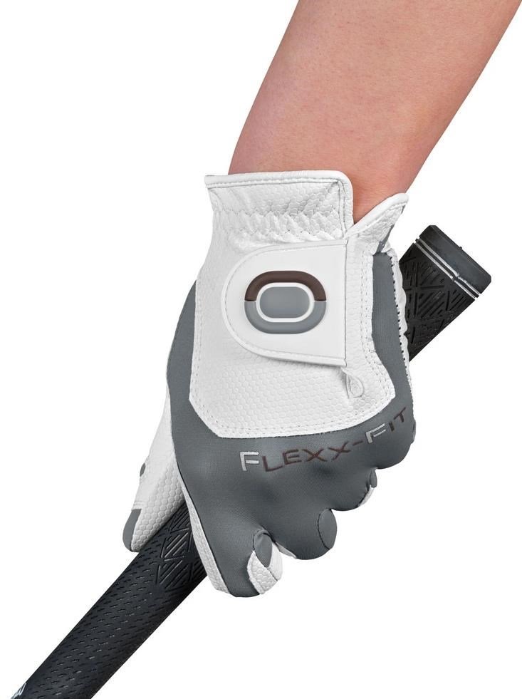 Zoom Zoom Weather guante de golf para hombre, blanco/plata