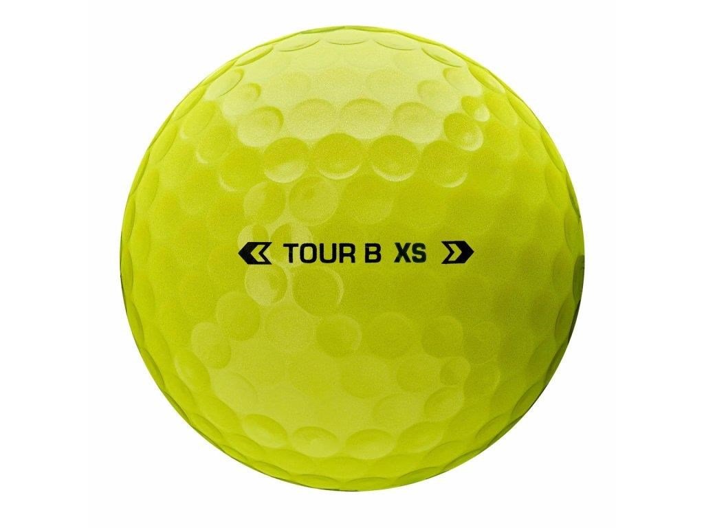 Bridgestone Tour B XS pelotas de golf, amarillas