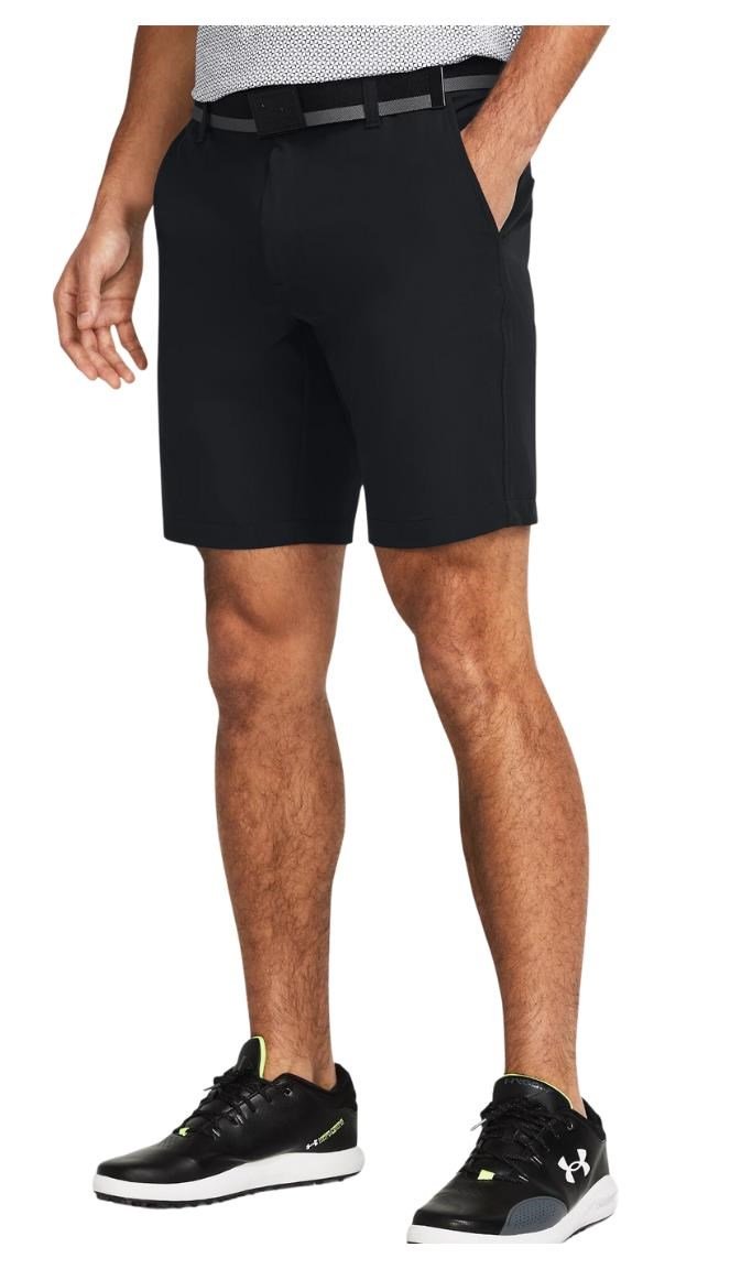 Under Armour Drive Taper pantalones cortos de hombre, negro/halo grey