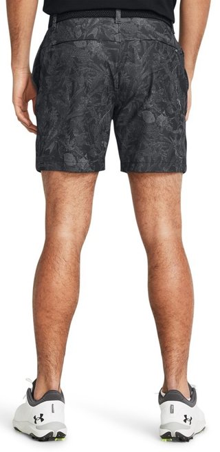 Under Armour Iso-Chill Printed 7 pantalones cortos de hombre, negro/halo gray