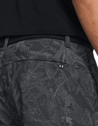 Under Armour Iso-Chill Printed 7 pantalones cortos de hombre, negro/halo gray