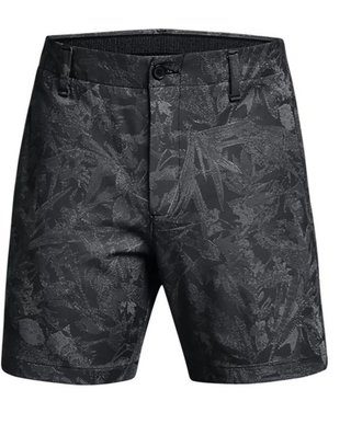 Under Armour Iso-Chill Printed 7 pantalones cortos de hombre, negro/halo gray
