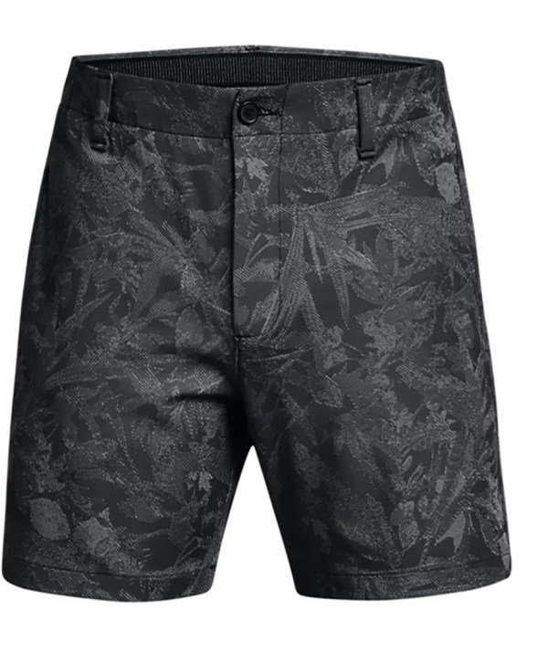 Under Armour Iso-Chill Printed 7 pantalones cortos de hombre, negro/halo gray