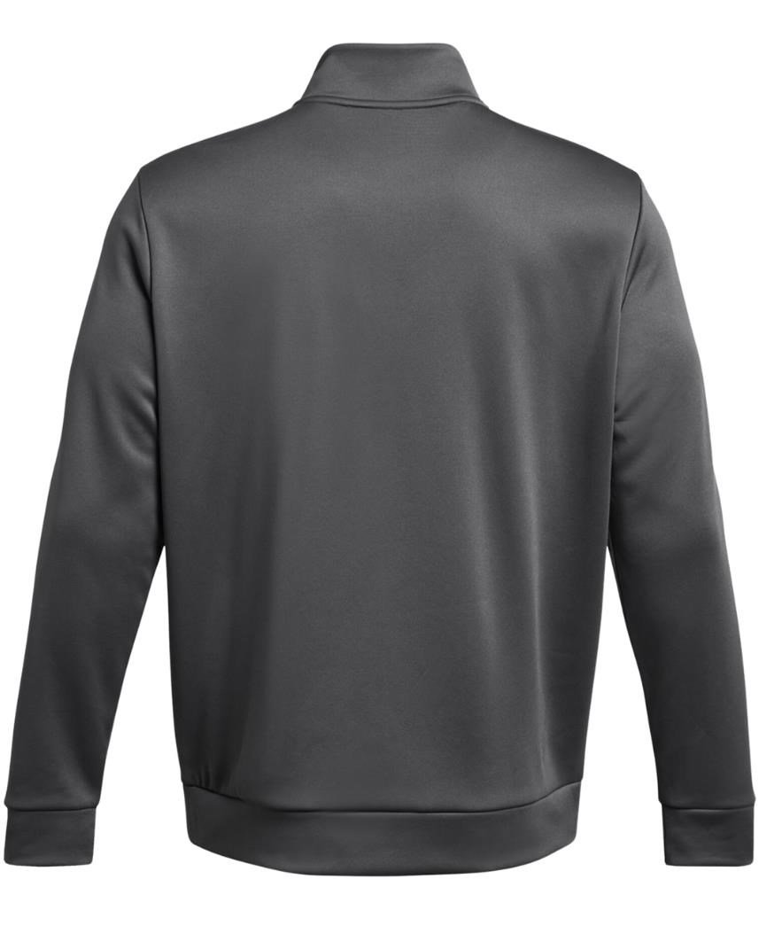 Under Armour Fleece 1/4 Zip sudadera de hombre, castlerock/black