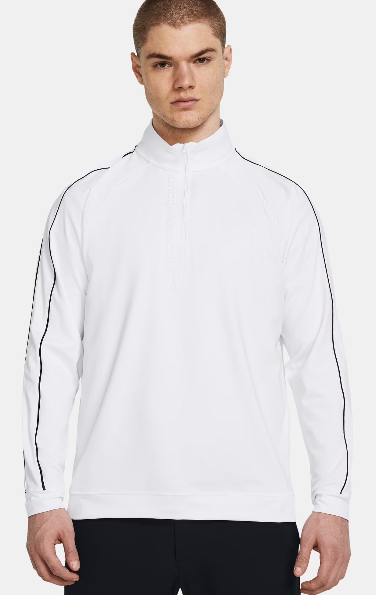 Under Armour Storm Midlayer 1/2 Zip sudadera de hombre, blanco/midnight navy