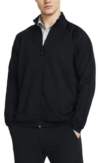Under Armour Storm Midlayer sudadera de hombre, negro/blanco