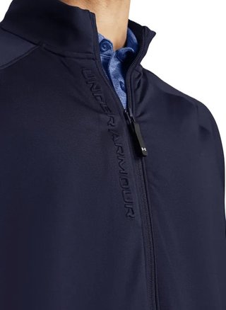 Under Armour Storm Midlayer sudadera de hombre, navy/white